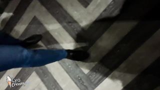 Amatőr világos szőke házastárs lecumiztatva