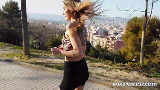 Private com - Tiffany Tatum borotvált puncija megrakva