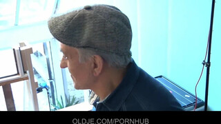 Oldje - Dupla idős hímtag a fiatal csajnak