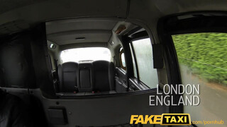 FakeTaxi - nagy didkós világos szőke bula