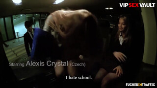 FUCKEDINTRAFFIC - Alexis baszható pici popókája