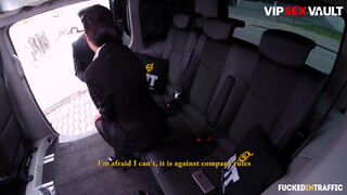 FuckedInTraffic - Jocelyne gyönyörű cseh csaj és a sofőr
