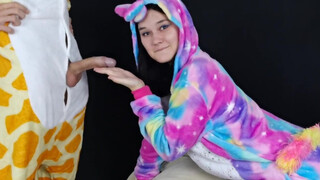 Kate Koss - Cosplayes csajszi pélót szop
