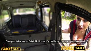 Fake Taxi - Sophie Anderson az óriás keblű világos szőke milf