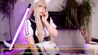 MollyRedWolf - Cosplayes csajszi dákót szop