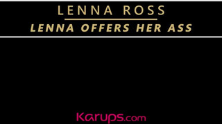 Lenna Ross popókája megbaszva