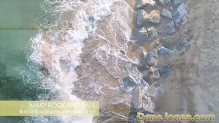 Fiatal orosz fekete Mary Rock durván meghágva