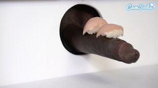 Hatalmas didkós leszbi milf-ek sushi glory hole kalandja bbc szopással és cuki ázsiai tinitel