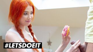 Gisha Forza méretes tőgyes vörös bombe egy fánkot érő durva dugásért
