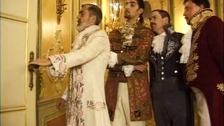 La Maschera di Ferro legelső epizód retro pornó Chris Charming hatalmas farkával és pici cicis kisasszony análjával