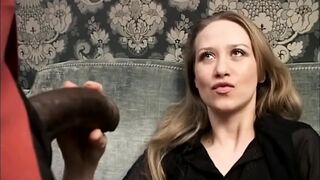 Bambola szőrös punáját és száját tömi tele Joachim Kessef hatalmas néger lőcse